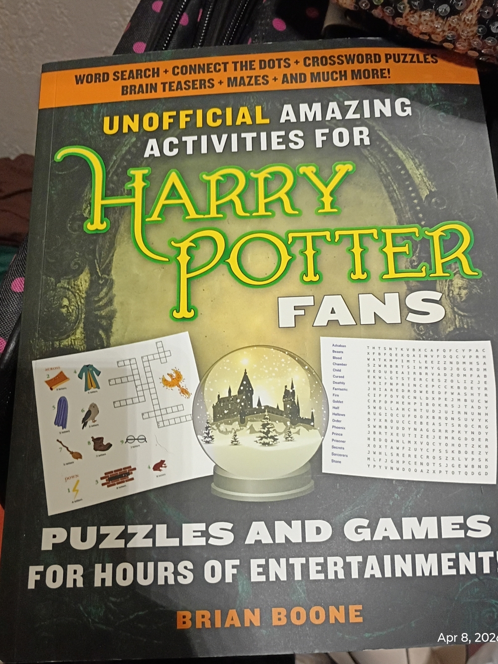 Unofficial Amazing Activities for Harry Potter Fans - Green Puzzle Book